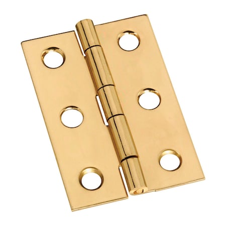 National Hardware National Hardware 2 in. L Solid Brass Door Hinge 1 pk N211-375